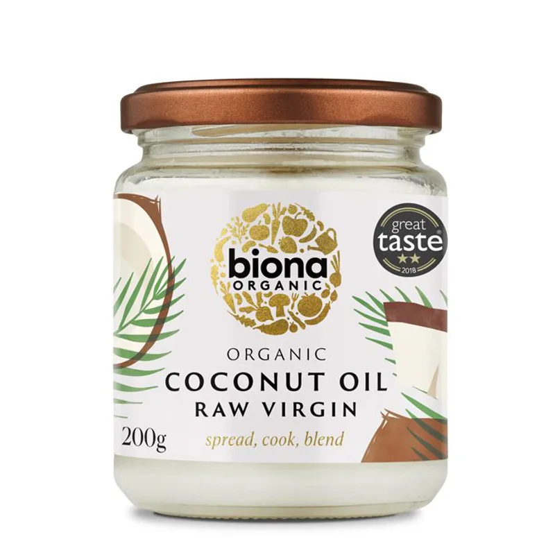Biona Kokosolje Virgin kaldpresset 200g