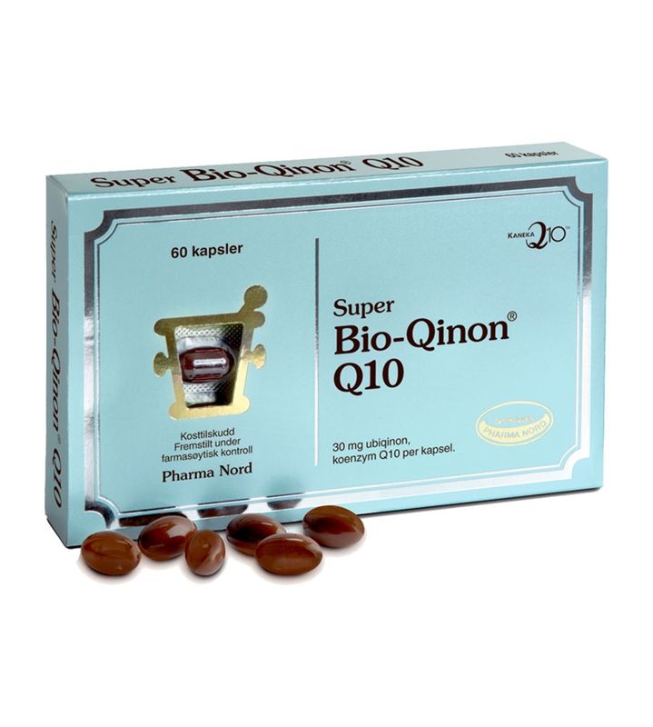 Bio-Qinon Q10 30 mg 60 kapsler Pharma Nord