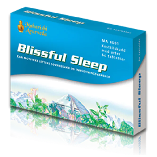 Hovedbilde Maharishi Ayurveda Blissful Sleep 60 tabletter