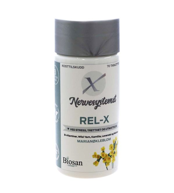 Hovedbilde Biosan Rel-X 70 tabletter