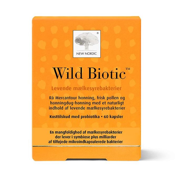 Hovedbilde New Nordic Wild Biotic 60 kapsler