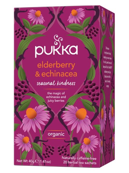 Hovedbilde Pukka Elderberry & Echinacea Tea 20 poser