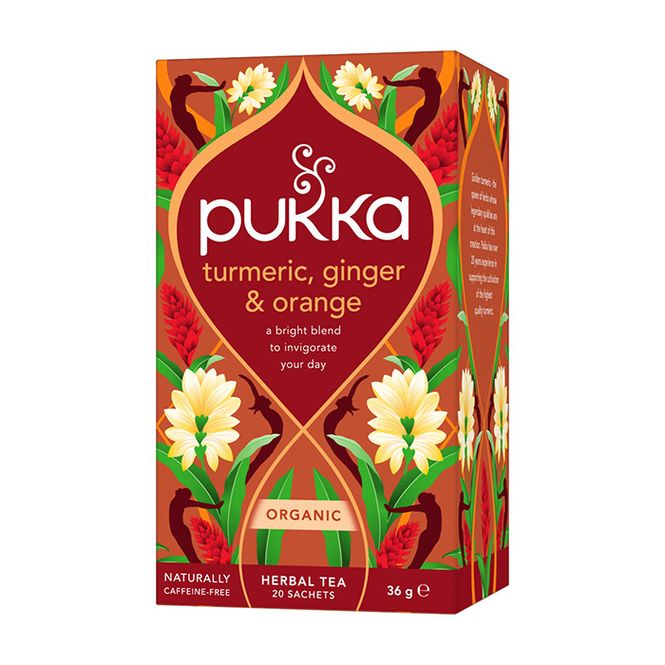 Hovedbilde Pukka Turmeric Ginger & Orange Tea 20 poser