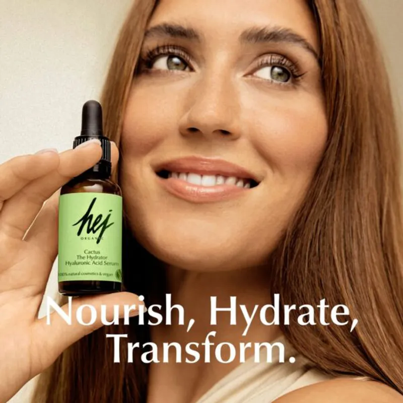 HEJ Organic Cactus The Hydrator Hyaluronic Acid Serum 30 ml