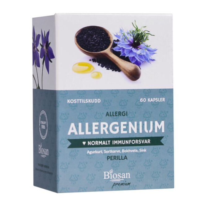Hovedbilde Biosan Allergenium 60 kapsler