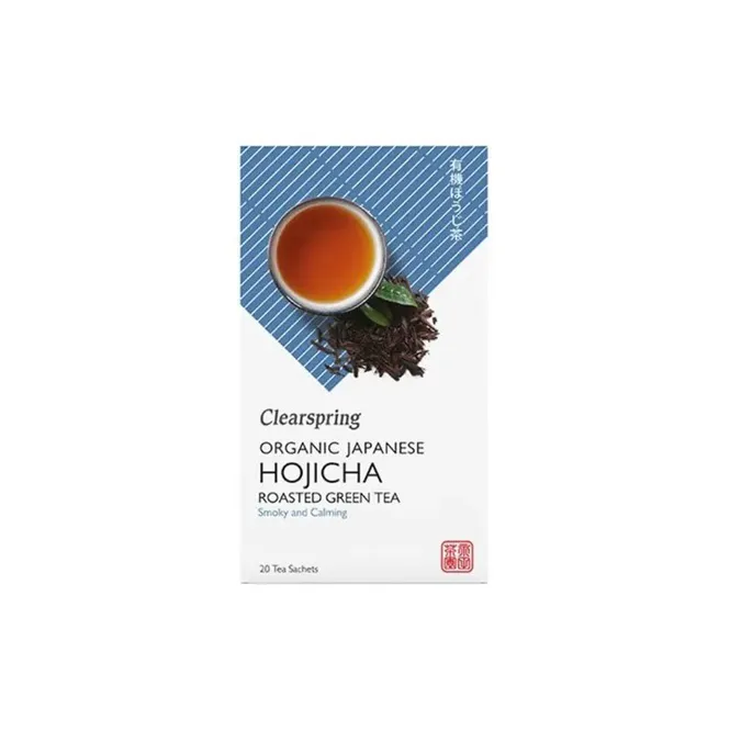 Hovedbilde Clearspring Hojicha Roasted Green Tea 20 poser