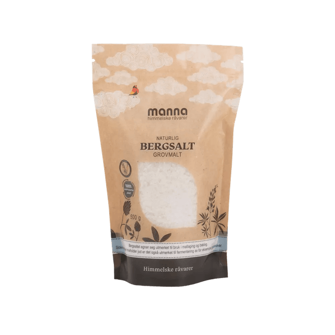 Hovedbilde Manna Bergsalt grovt 500g