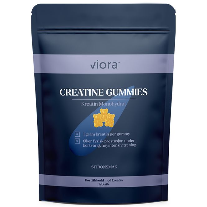 Hovedbilde Viora Creatine Gummies 120 stk